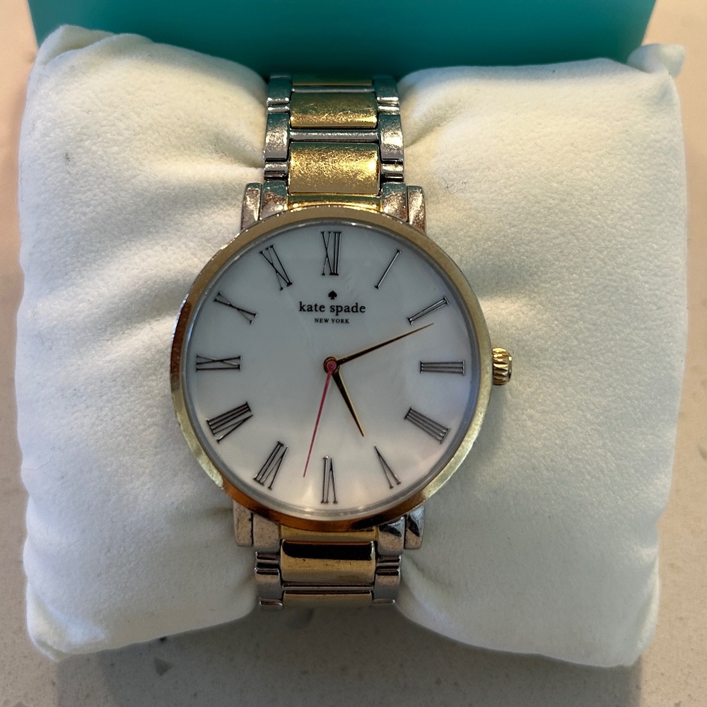 Kate Spade Gramercy Grand Two-Tone Watch
